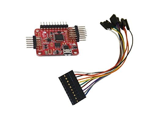 Acro Naze 32 Flight Controller Newest Rev 6 (All Angle Pins) + Breakout Cable