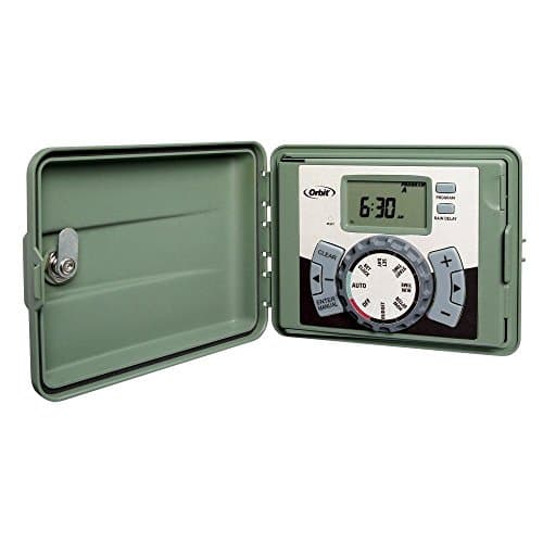 (Ship from USA) Orbit 57894 SPRINKLER SYSTEM TIMER, 4 Station Outdoor Swing Panel Water TIMER /ITEM NO#8Y-IFW81854235765