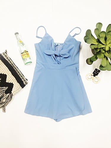 Runway Seven Baby Blues Wrap Romper
