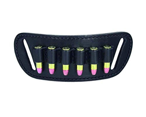 vsdfvsdfv 38/.357 and 44 Mag Caliber Cartridge Loop Holder Belt Slide Holster - CCW - Concealed Carry - Ammo Loop - Bullet Loops - Mag Holster