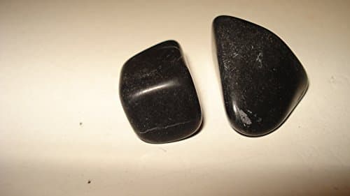 (#147) 2pc Black Obsidian Free-form Medium A-Grade 100% Natural Healing Crystal Tumbled &amp; Polished Gemstone Stones