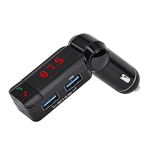 RANDER BC06 Digital Wireless Car Bluetooth Receiver Fm Transmitter Adapter USB Car Charger MP3 Player with Handsfree Calling