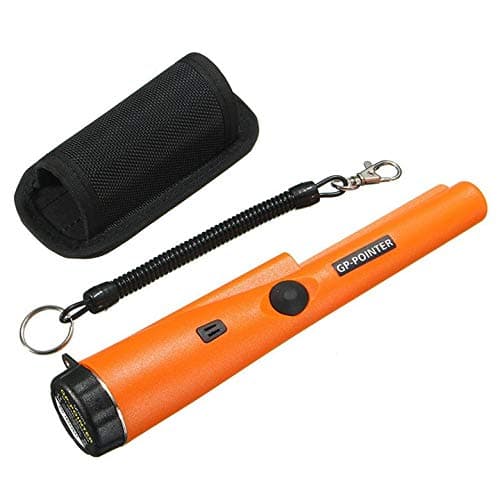 Kurphy Professional Pinpointing Metal Detector Pen Sensitive Pointer Hand Held Metal Gold Detector Static Alarm With Belt Holster