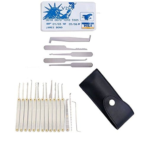 Katkiasiog 2 Pcs Credit Card Hardware Multitools for Training Tool Set Kit