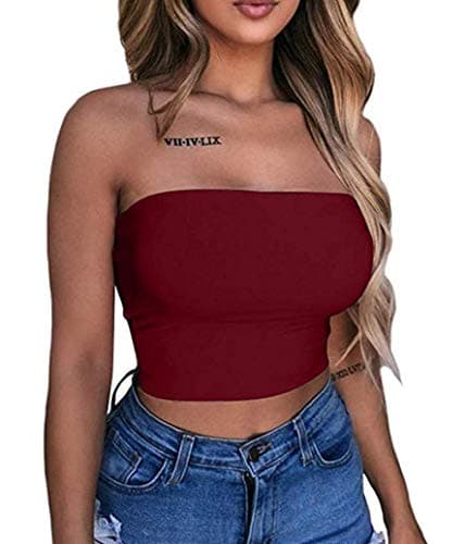 Women's All-Match Spaghetti Strap Crop Top