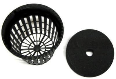 25 2 Inch Net Mesh Pots and Neoprene Inserts Combo by Outlaw Hydroponics