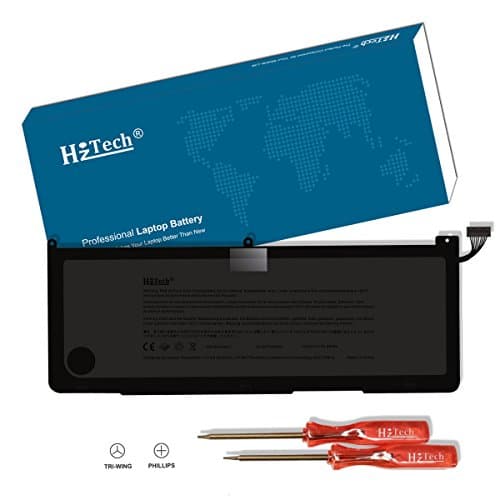 HzTech 76.65Wh Replacement Laptop Battery for Apple MacBook Pro 17 inch A1297 MD311 MC725 (only for 2011 Version) Apple A1383 020-7149-A 020-7149-A10 Battery -10.95V/7000mAh