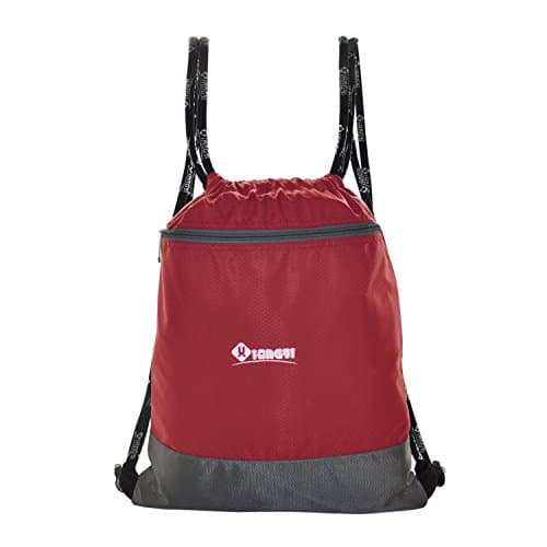 Large Drawstring Bag, Comfortable Durable Multifunction Unisex Gym Drawstring Sack Pack Bag …