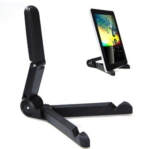2010KHARDIO AE Foldable Adjustable Stand Bracket Holder Mount for Apple iPad Tablet PC Black