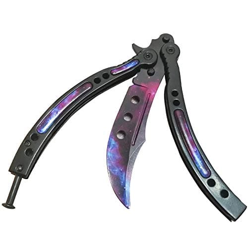 LOVIZA Practice Stainless Steel Training Practice Comb Unsharpened Blade 100% Safe Strong and Durable The Blade is not Sharp.