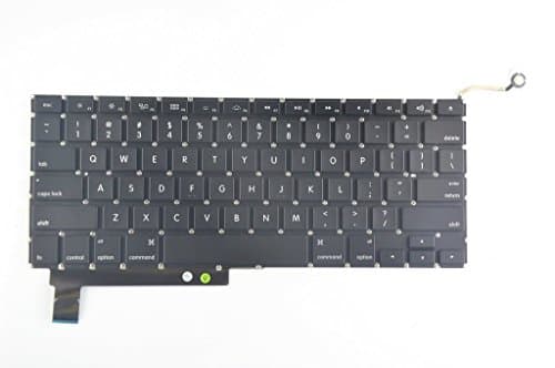 US Layout Replacement Keyboard Without Backlit for MacBook Pro 15" Unibody A1286 2009 2010 2011 2012 MC118 MB985 MB986 MC371 MC372 MC373 MC723 MC721 MD318 MD322 MD103 MD104