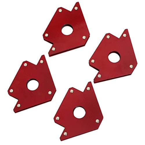 Magnetic Welding Holder - Arrow Shape For Multiple Angles - Holds Up To 75 Lbs For Soldering, Assembly, Welding, And Pipes Installation - By Katzco