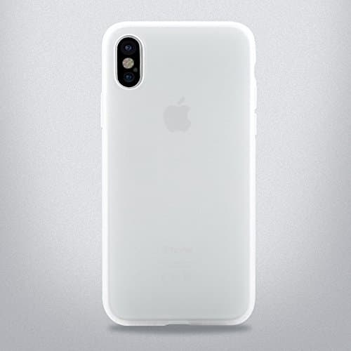 iPhone Xs Case, iPhone X Case, Thinnest iPhone Xs & iPhone X Case, Ultra Thin Light iPhone Skin Protective Only 0.33mm Apple iPhone Xs, Apple iPhone X | iKaracase (Silver)