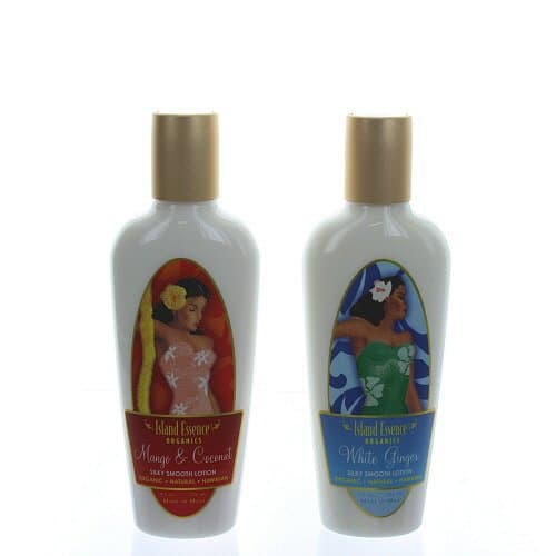 Island Essence Lotion Gift Set, White Ginger with Mango