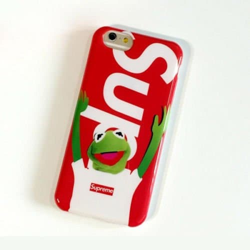 iPhone 6/6s PLUS 5.5" Case, Slim Supreme Logo Protective Premium Soft TPU Grippy Case for Apple iPhone 6 PLUS and iPhone 6s PLUS (Kermit)