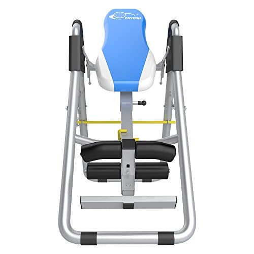 XPH Heavy Duty Inversion Therapy Table Inversion Table for Back Pain Adjustable Therapy Folding Fitness Table with Back Pain Relief Gravity Inversion Tables for Home Use Sports Equipment (Blue) (blue)