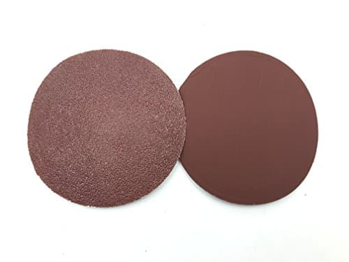 Momosun 50pcs 2 Inch Sanding Discs Velcro Hook Loop Backed Aluminum Oxide Sandpaper