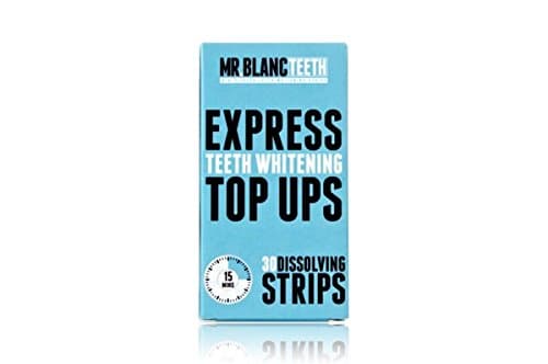 Mr Blanc Teeth ™ EXPRESS Teeth Whitening Strips - 2 Week Supply - Professional Teeth Whitening - Enamel Safe - Non Peroxide