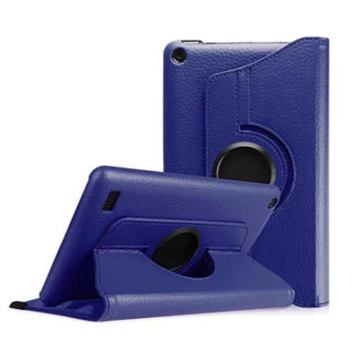 Amazon Kindle Fire HD 7 2015 Tablet Case Surper® 360 Rotating Case Cover For Amazon Kindle Fire HD 7 2015 Tablet (Blue)