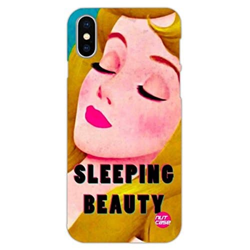 Nutcase Designer Apple iPhone X/ iPhone 10 Case : Matte Slim Hard Back Cover For Apple iPhone X/ iPhone 10 - Sleeping Beauty