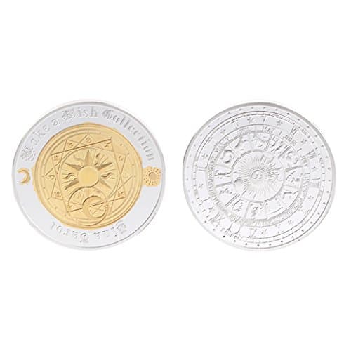 Angelliu Commemorative Coin Tarot Divination Array Storage Collection Arts Gifts Souvenir
