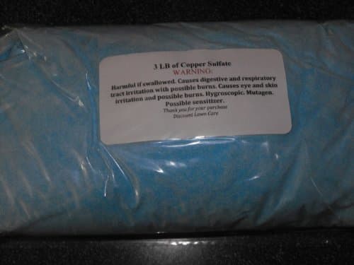 3LBS Copper Sulfate Pentahydrate Powder