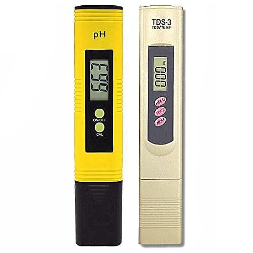 Water Quality Test Meter TDS PH 2 in 1 Set Readout Accuracy Ideal Use to Test for Water, Pools, Aquariums, Spas, Hydroponics
