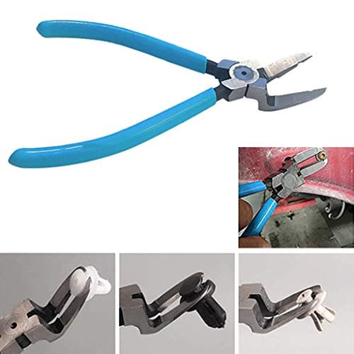 JIDSFIE Carbon Steel Mutipurpose Diagonal Plier Multi-Function Car Rivet Thrust Fixer Fastener Tool Holder Puller Tool Pliers