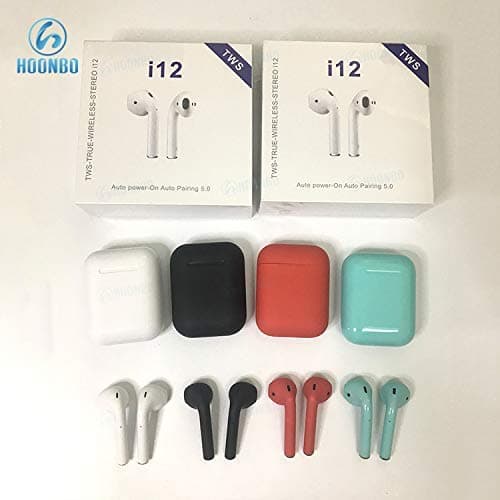 Bluetooth 5.0 True Wireless Earphone Mini Inpods Earbuds Touch i12 TWS Earphones