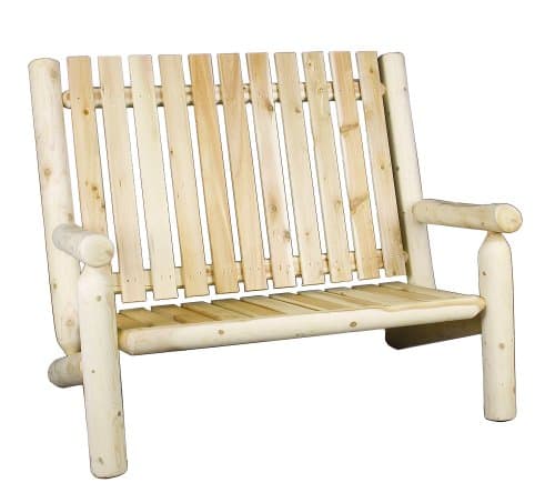 Cedarlooks 010006B Log High Back Bench