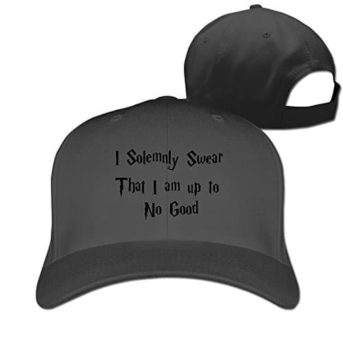 Unisex Harry Potter Quotes Plain Baseball Cap Blank Hat Solid Color
