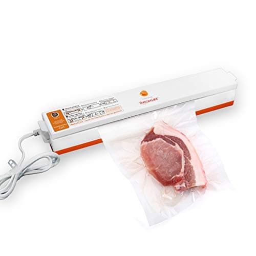 JYL Vacuum Sealer Machine, Mini Vacuum Sealer One-Touch Automatic Packaging Machine,for Use in Camping And Homes, Strong Suction Food Packaging Machine