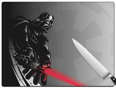 Star Wars Darth Vader Wars Standard Cutting Board