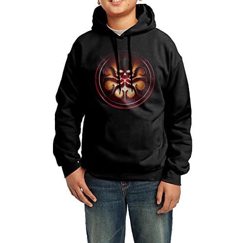 Unisex Hydra Youth Hooded Pullover Sweatshirt