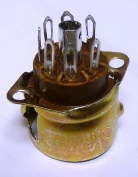 10 PACK - SK7-MINI-SH Socket, 7 pin minature, W/ shield, CINCH (7JM-2)