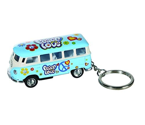 Great value present gift. VW Peace and Love Keyring - Pack of 2. Fun key ring