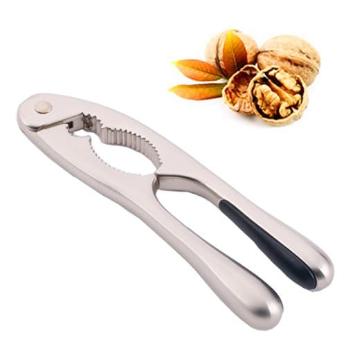 Multifunctional Nutcracker Walnut Clip Hickory Nut Pliers Clip Small Walnut Sheller Tools Silvery2