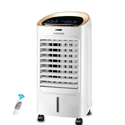 YX YangXu 3 Block Wind Speed Regulation, Remote Control, Visual Tank, Appointment Timing, Room Temperature Display, Domestic Remote Control Timing Refrigerator, Mobile Fan. Portable Air Conditioner