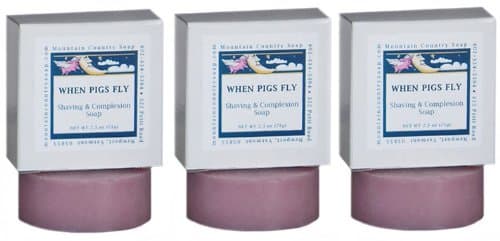When Pigs Fly Shaving Soap - 3 Bars