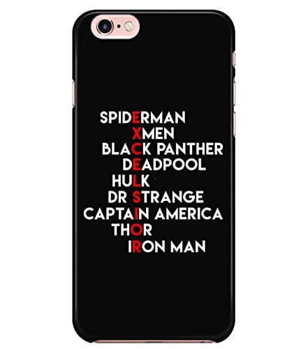 iPhone 6/6s Case, Superhero Case for Apple iPhone 6/6s, Excelsior iPhone Case (iPhone 6/6s Case - Black)