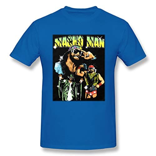 Blue Hogan Macho Man Mega Powers T-Shirt