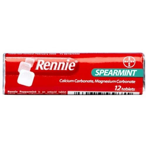 Rennie Spearmint x 12 Tablets
