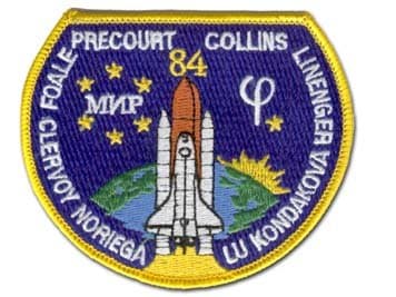 STS-84 MISSION PATCH 3½"