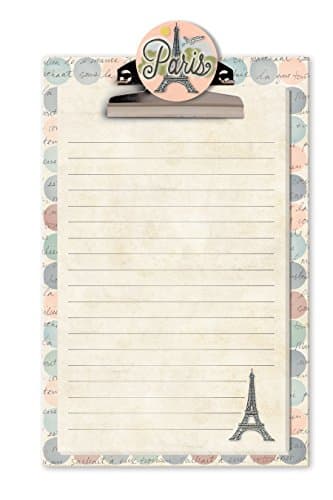 Lady Jayne Note Pad Clipboard Globe Trotting