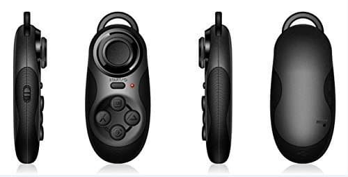 Gudong Wireless Bluetooth Remote Controller Camera Selfie Shutter for Google Cardboard 3D Virtual Reality Headset VR Camera Glasses Music Player Smart Phone Tablet PC