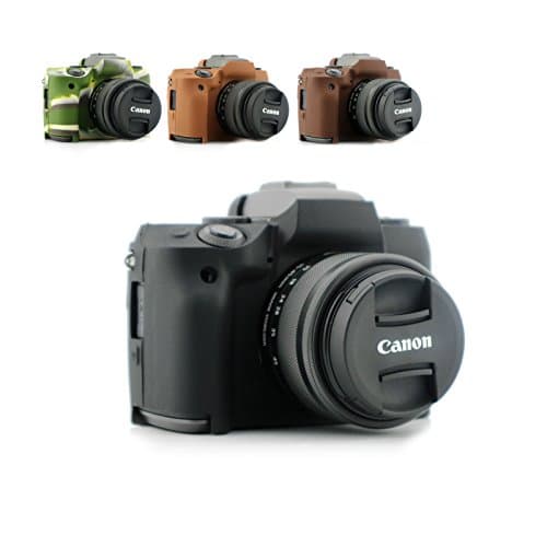 Mekingstudio Camera Armor Skin Silicone Cover Protective Case Protector Bag for Canon EOS M5