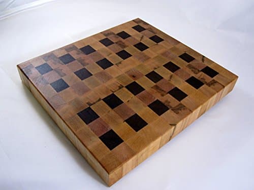Walnut & Hard Maple End Grain Cutting Board #53 (ready to ship)