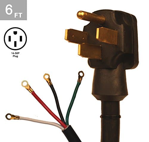 TES 6 Ft. 8/2-10/2 40 Amp 4 Wire Range Cord Kit