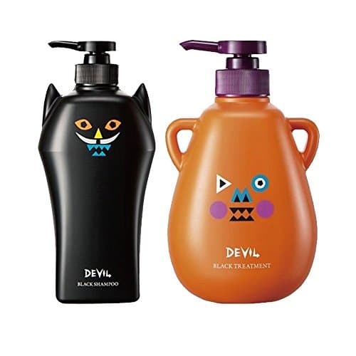 [Morutobene] Loretta Devil Black Shampoo 600ml & Loretta Devil Black Treatment 500g set