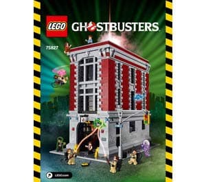 75827 Split From Set Ghostbuster's Firehouse Headquarters (Instruction Book)